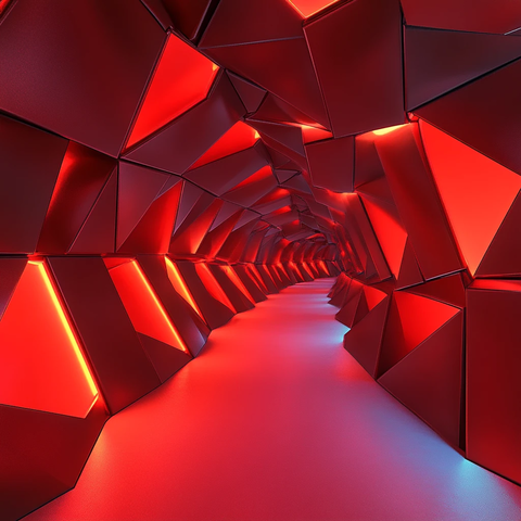 前卫风格立体感背景