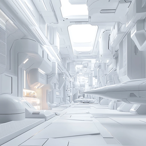 宇宙飞船内部设计
