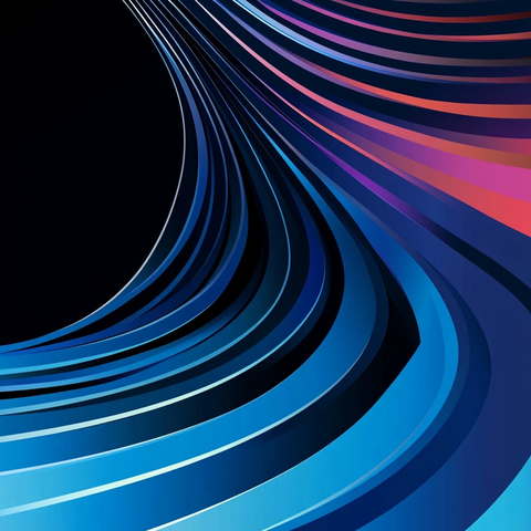 简洁大气拼色曲线纹理