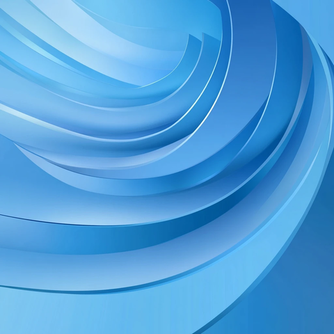 蓝色动感曲线背景