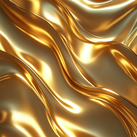 金色抽象流体纹理背景