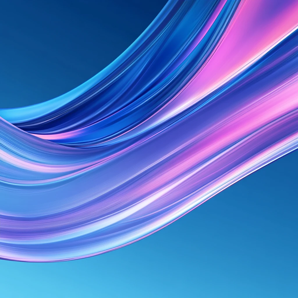 蓝紫色动感线条流线风格