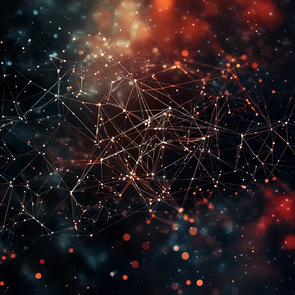 科技汇聚科技背景