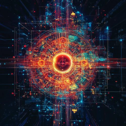 科技元素酷炫底纹