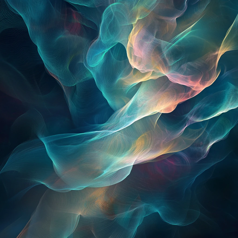 幻彩流体抽象线条背景