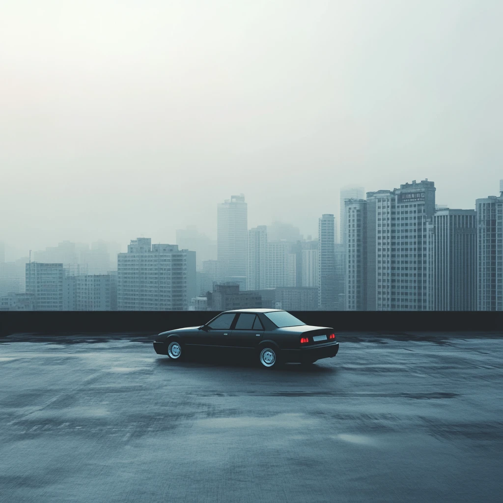 未来空城背景图