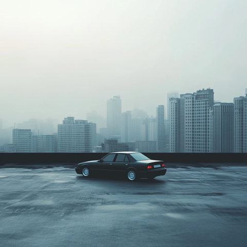 未来空城背景图