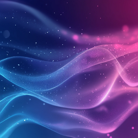 优雅梦幻渐变蓝紫色