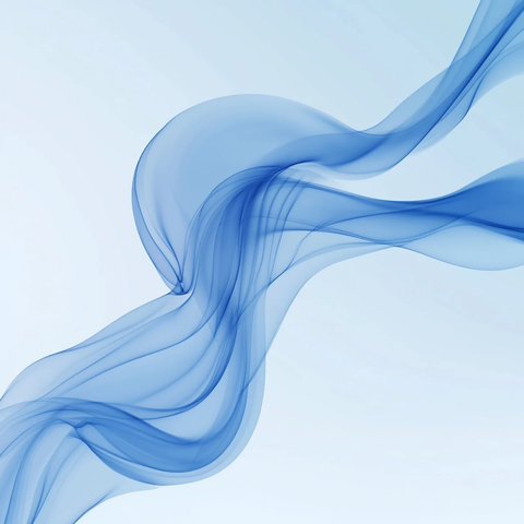 柔美蓝色曲线