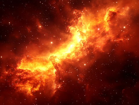 火焰星云图片