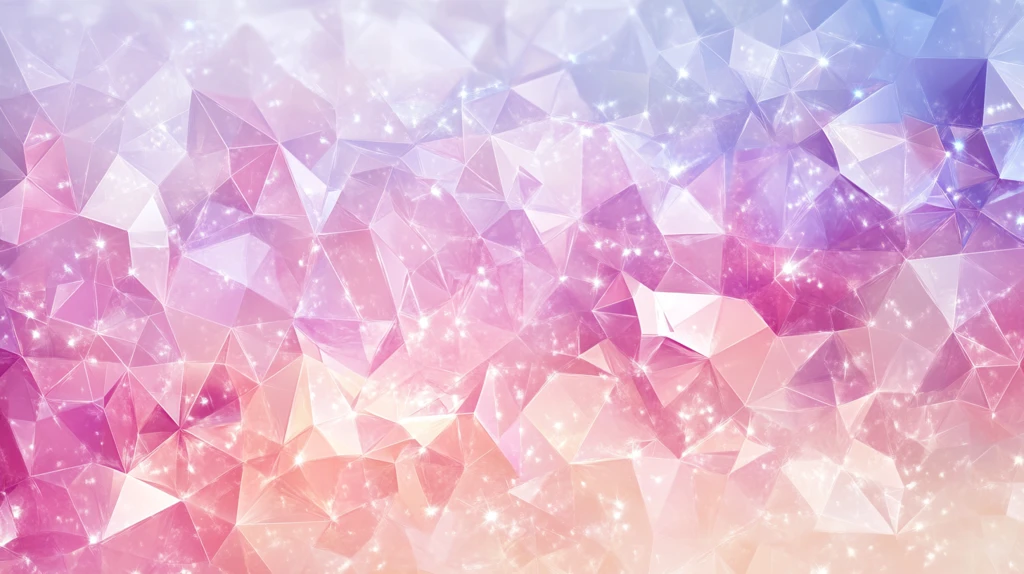 炫彩多边形背景