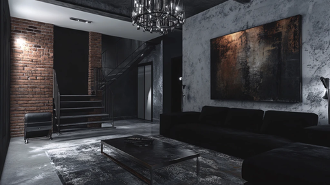 工业风客厅布置