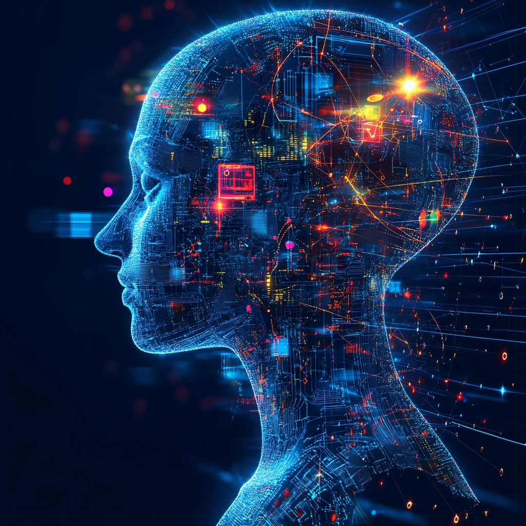 人工智能科技感背景