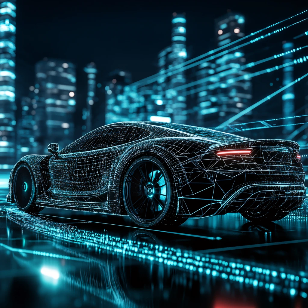 汽车科技背景