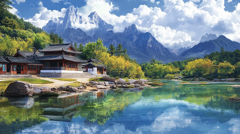 高清宽幅山水风光