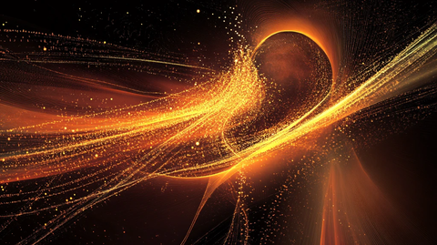 金色无限科技背景