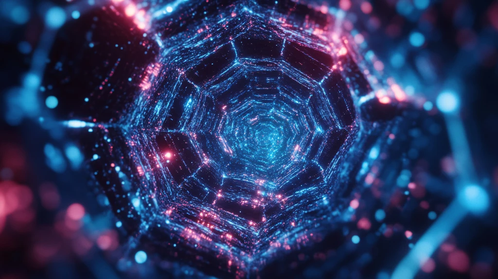 红蓝科技无限背景