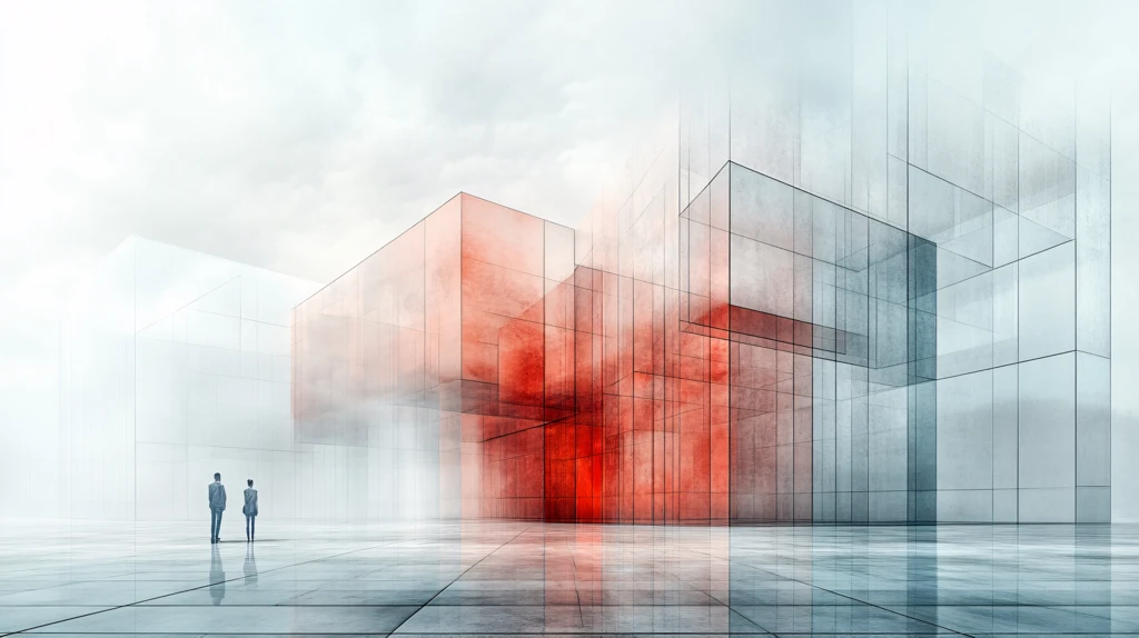 建筑背景印象科技论坛