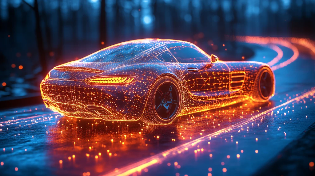 发光的车酷炫车