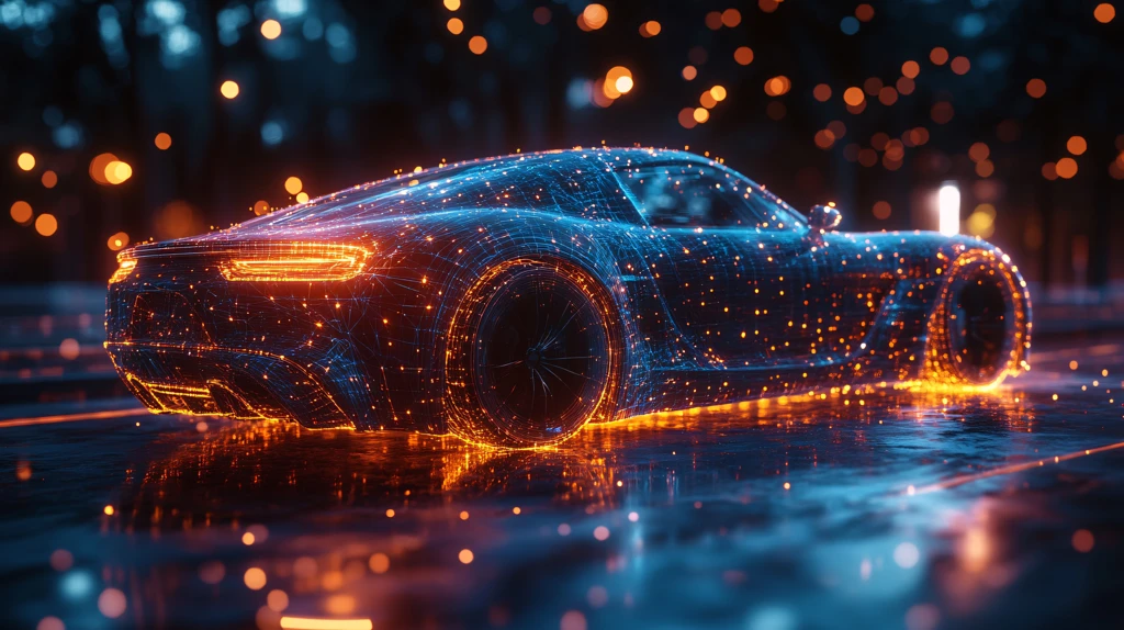 发光的车酷炫车