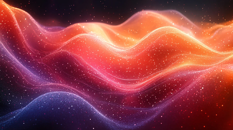 梦幻浪漫线条流动