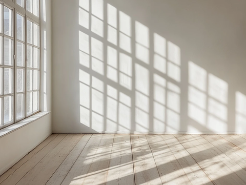 阳光照进室内背景