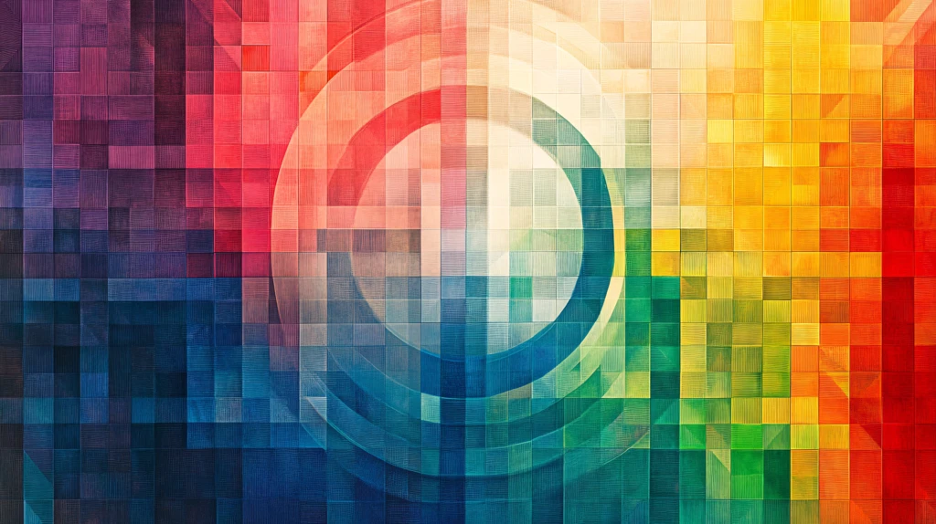 微软风方形矩阵背景