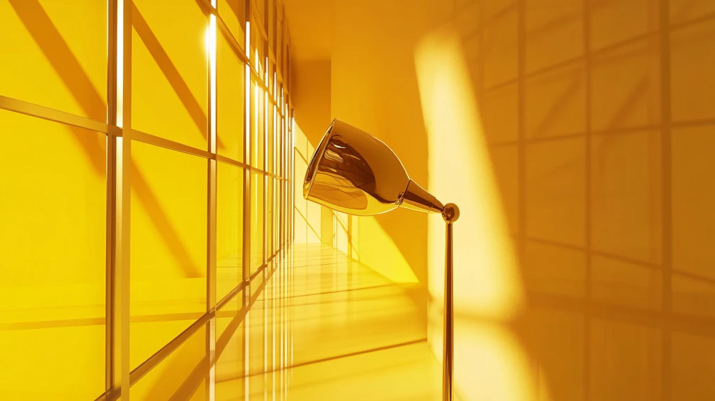 黄色室内暖光太阳光