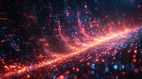 红蓝科技无限背景