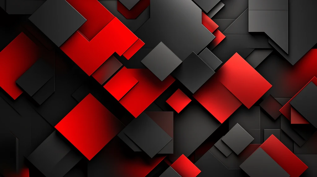 红黑晶格背景