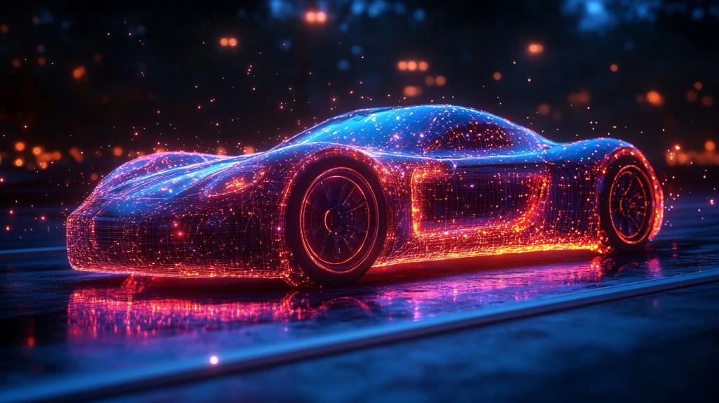 发光的车酷炫车