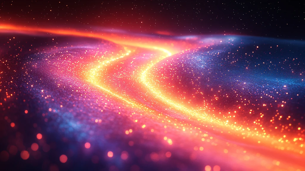 酷炫背景流光溢彩