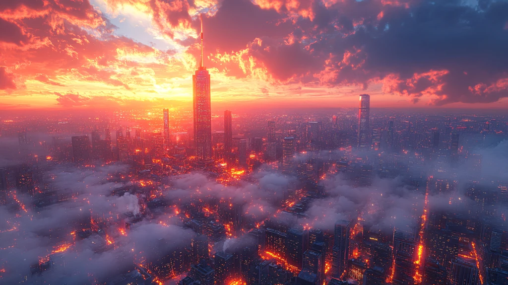 陆家嘴金融城平流云