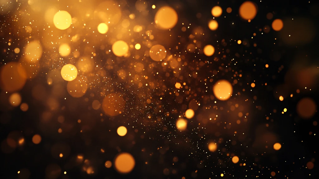 高清金色梦幻光斑