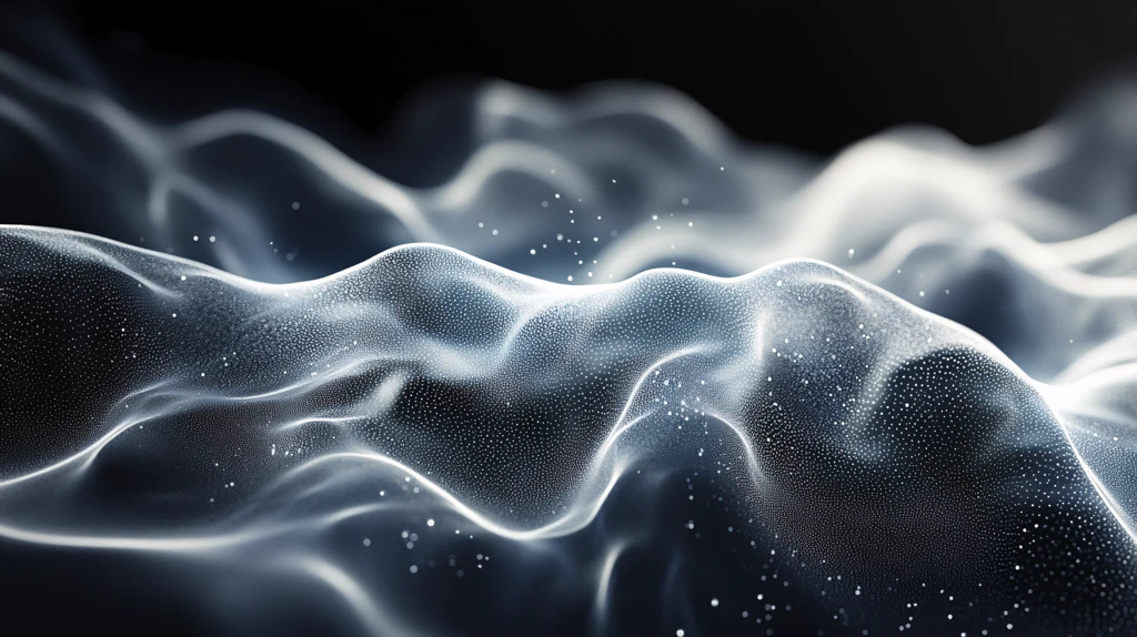 科幻感蓝色流动感背景