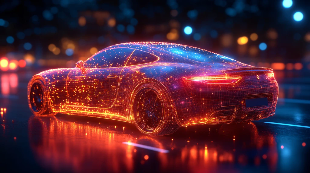 发光的车酷炫车