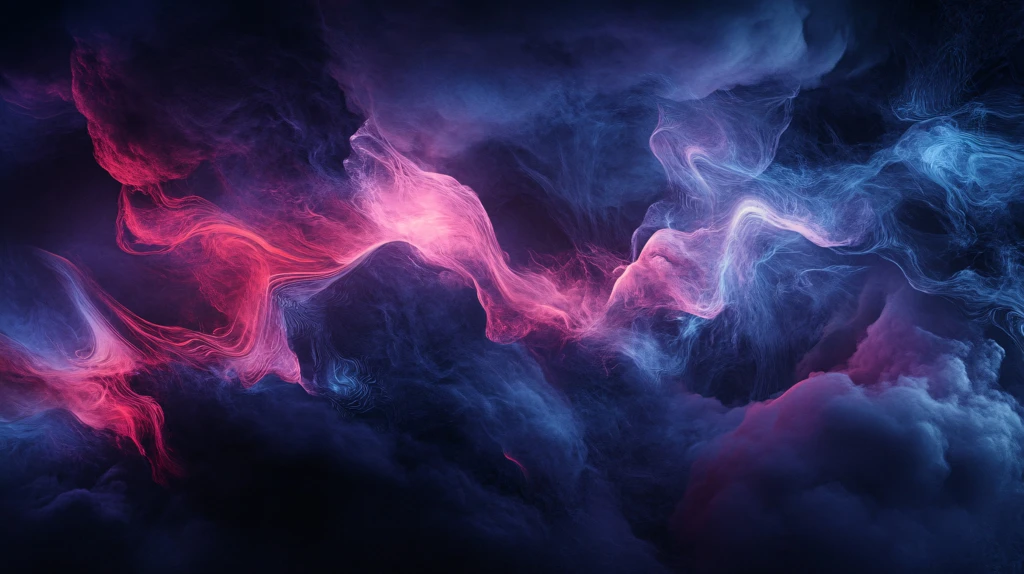 炫彩烟雾纹理背景