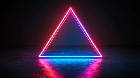 霓虹灯场景造型