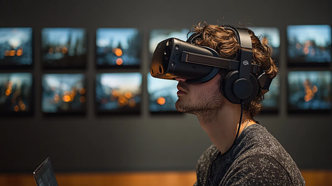 虚拟现实设备展示