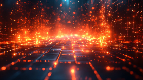 网点创意特效背景