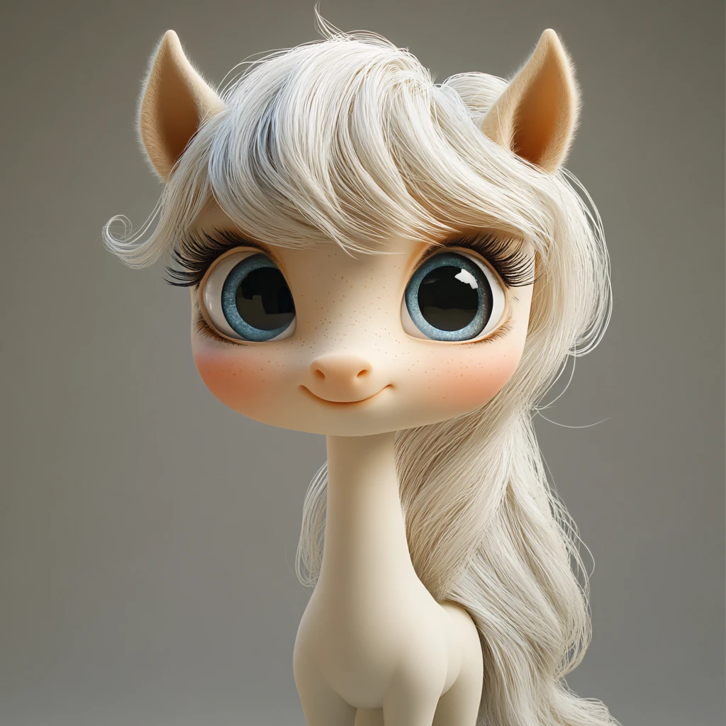 盲盒玩具马玩偶模型