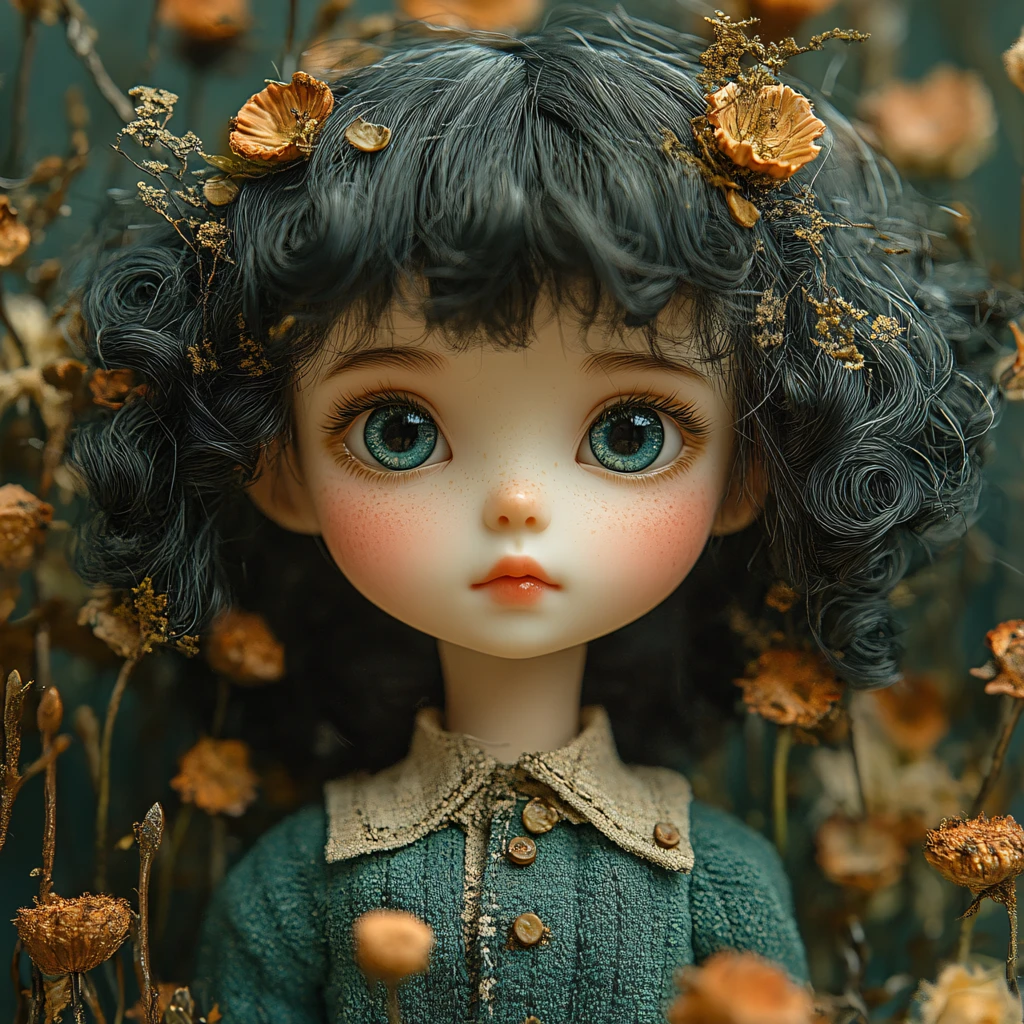 盲盒玩具女孩模型