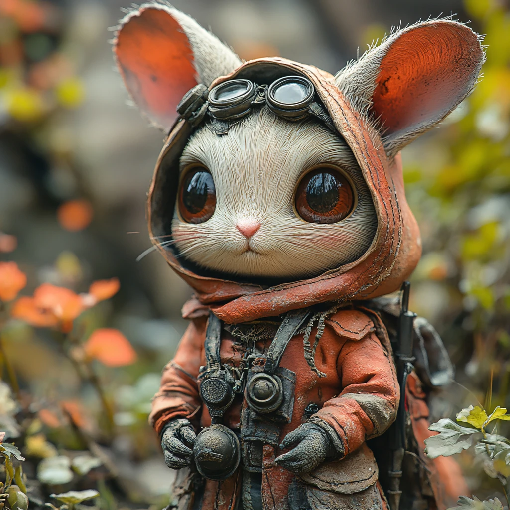 卡通手办玩偶鼠