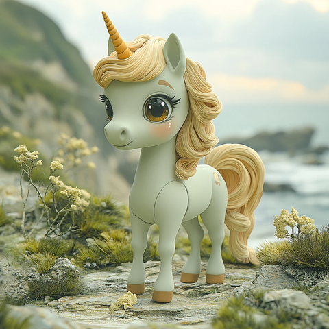 原创独角兽形象