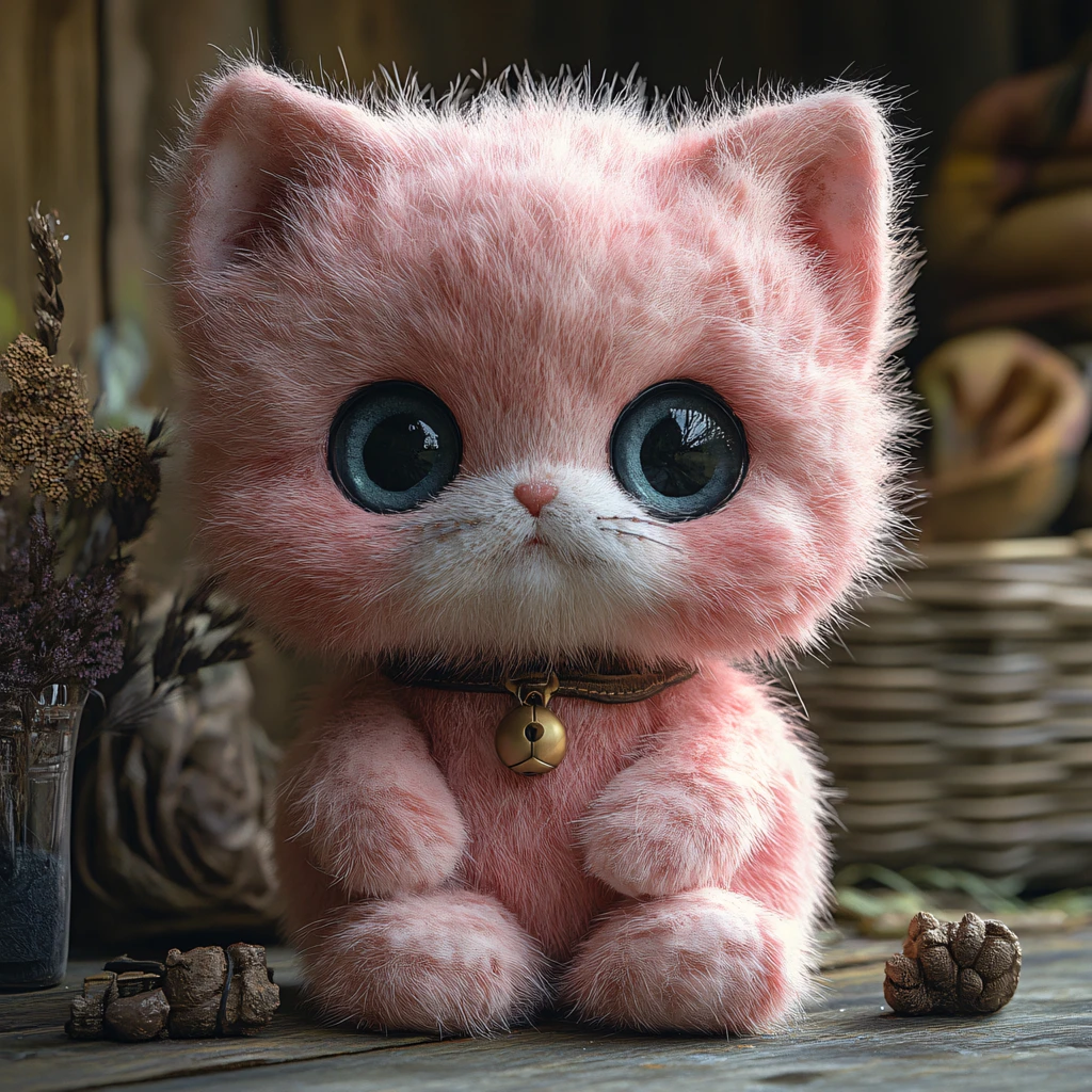 会叫的仿真小猫咪