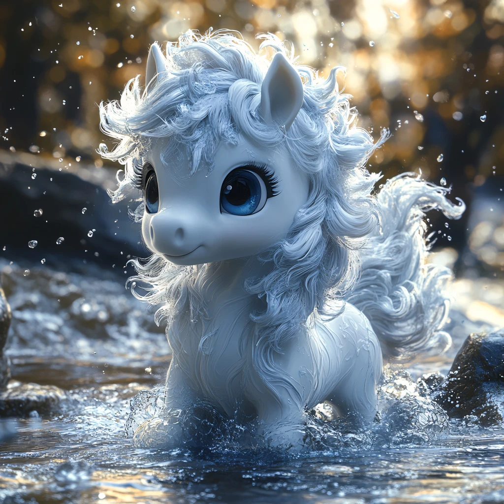 白色潮玩盲盒玩具