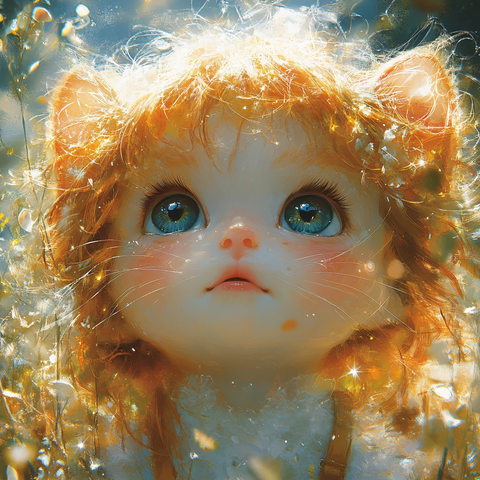 流泪的玩具娃娃