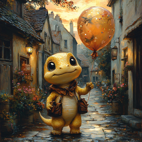 呆萌小恐龙头像