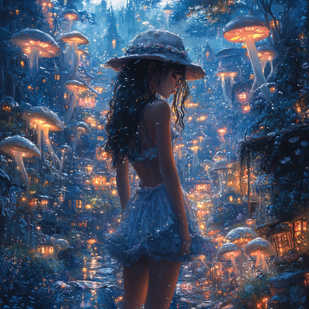 梦幻世界里的姑娘