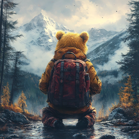 动物探险穷游旅游旅行